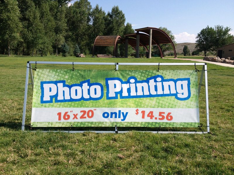 Banner A-Frame install